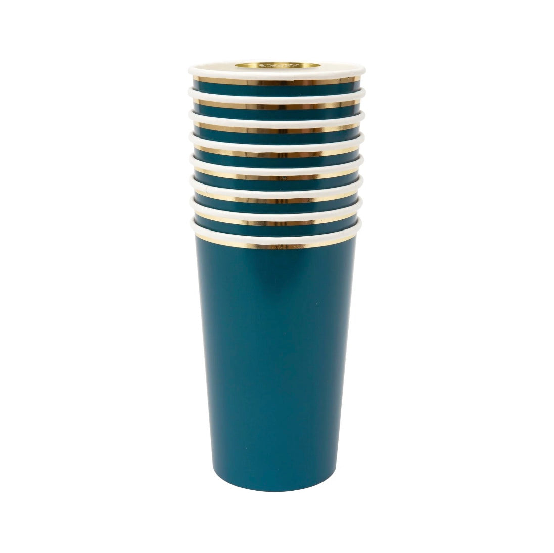 Meri Meri Dark Teal Highball Cups