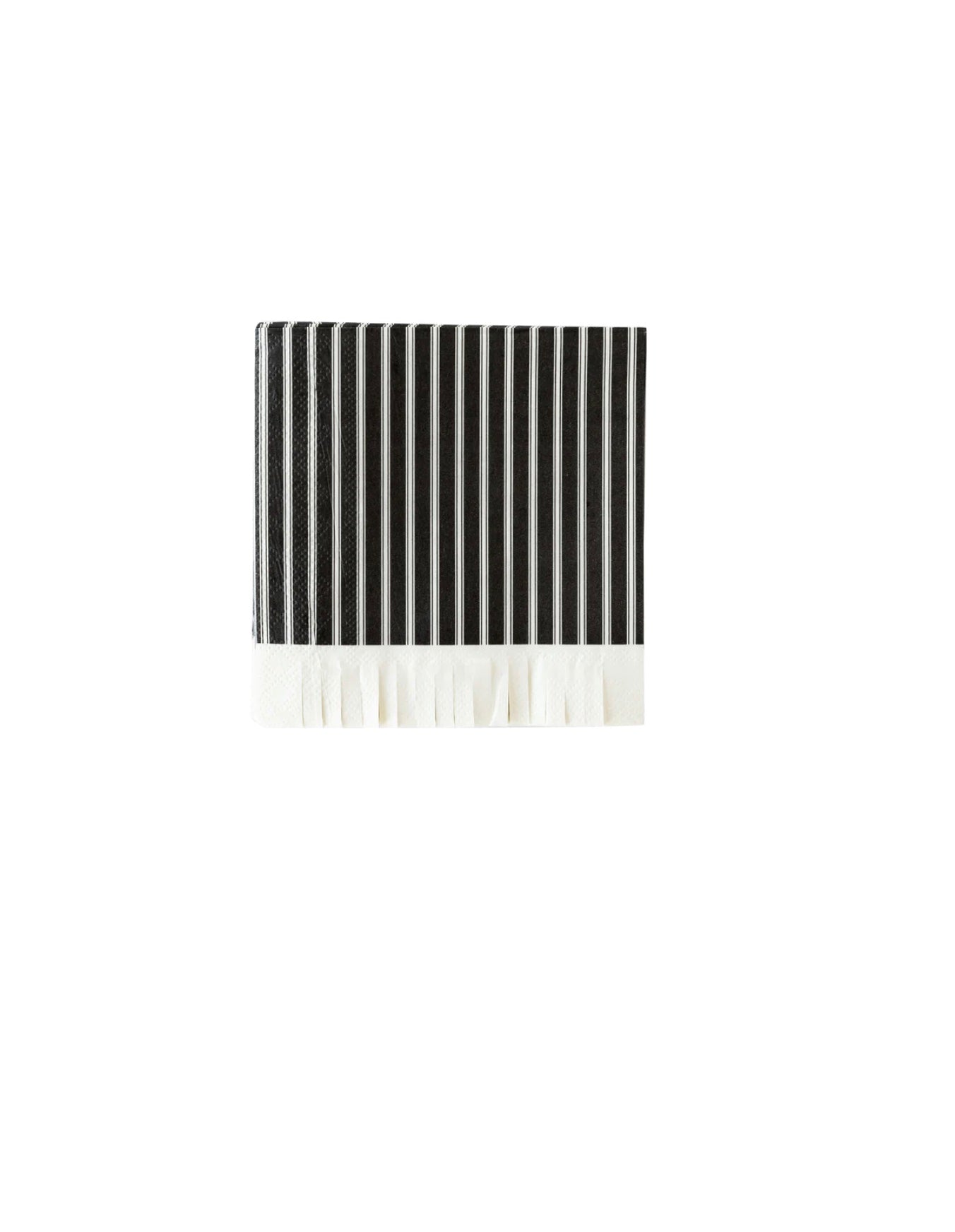 My Mind's Eye Ephemera Halloween Ticking Fringe Napkin - Thumbnail 2